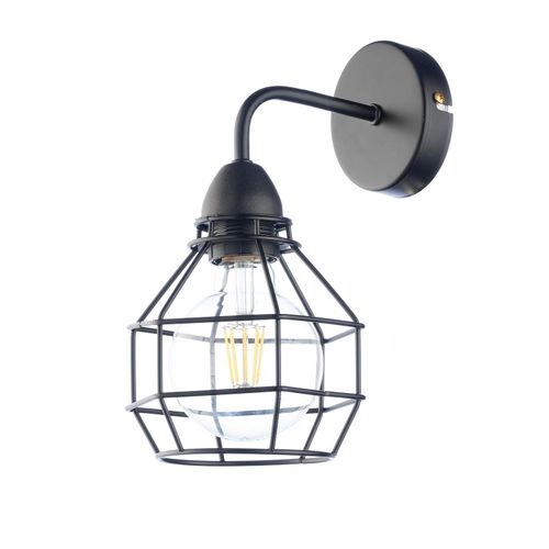 Wandleuchte Spider Schwarz max. 22 Watt Wandlampe