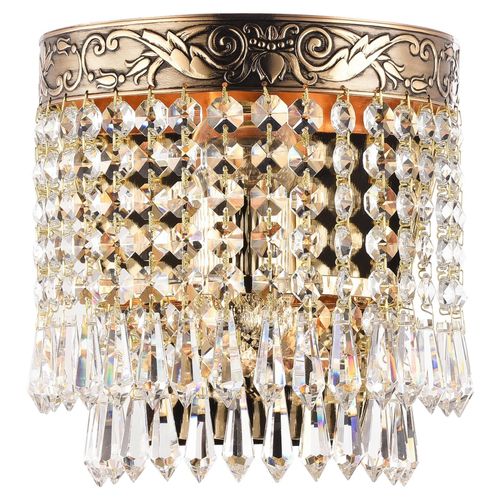 Wandleuchte Palace Goldfarben max. 60 Watt Wandlampe