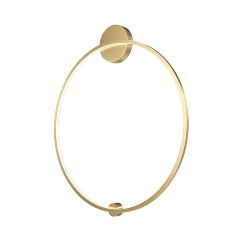 Wandleuchte Halo Messingfarben max. 47 Watt Wandlampe