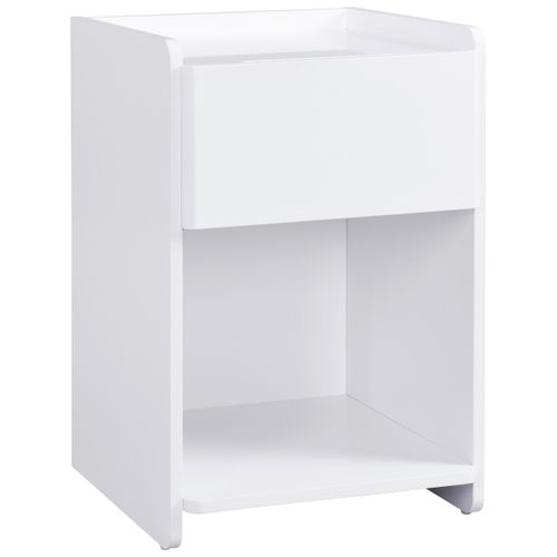 Nachttisch Osani Weiß