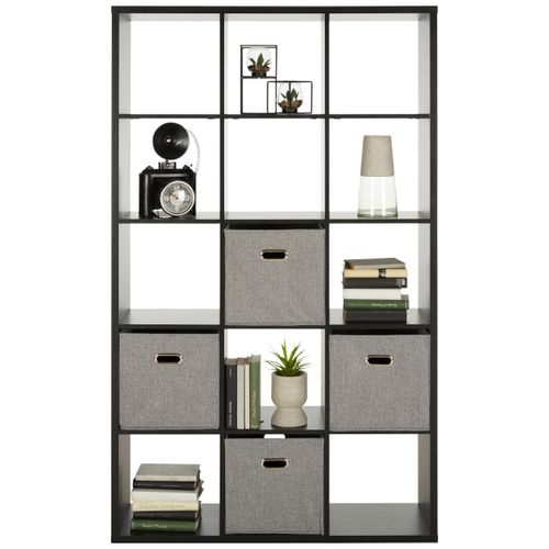 Raumteiler in Schwarz