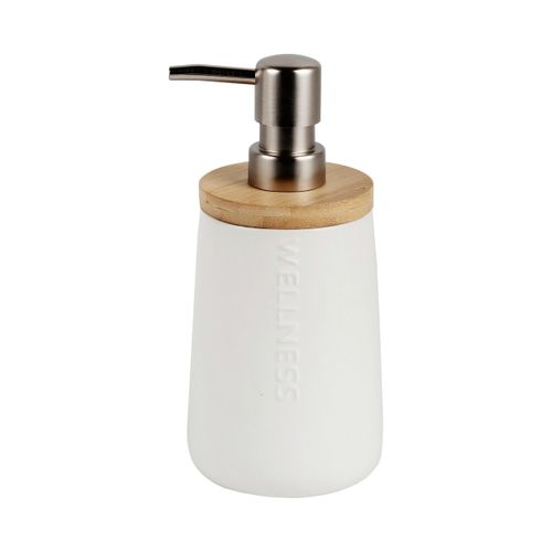 Seifenspender Edna Weiß/Naturfarben