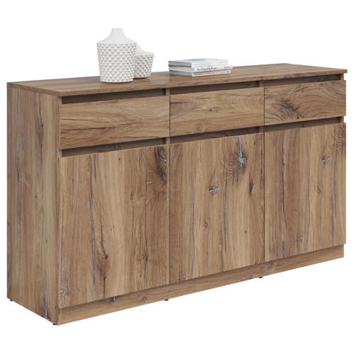 Kommode Saturn in Eichefarbe