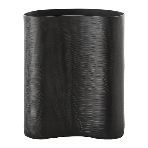 Vase Resvik in Schwarz