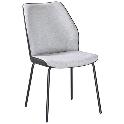 Stuhl Ella Grau/Schwarz