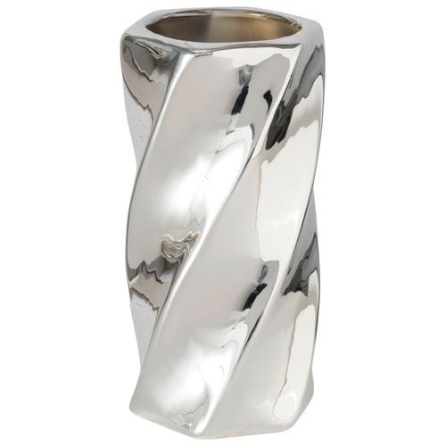 Vase Vilde I Silberfarben