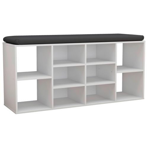 Schuhregal HINSOL Weiß ca. 104x50x30 cm