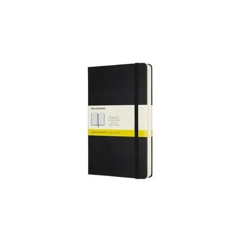 Moleskine Notizbuch Large/A5, Kariert, Erweiterte Seitenanzahl, Schwarz