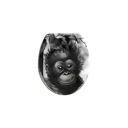 WC-Sitz Mod. Affe, aus antibakteriellem Duroplast