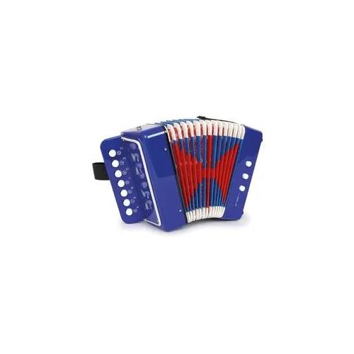 Akkordeon blau