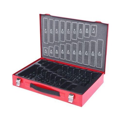 HSS-R Spiralbohrer-Satz, 170-tlg, 1-10mm