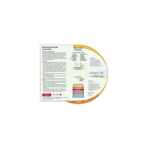 Beratungsscheibe Arzneitees