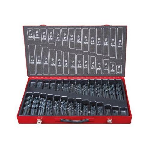 HSS-R Spiralbohrer-Satz, 230-tlg, 1-13mm