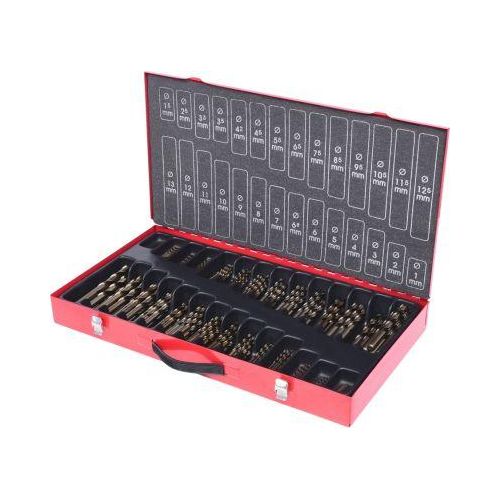 HSS-G Co 5 Spiralbohrer-Satz, 230-tlg, 1-13mm