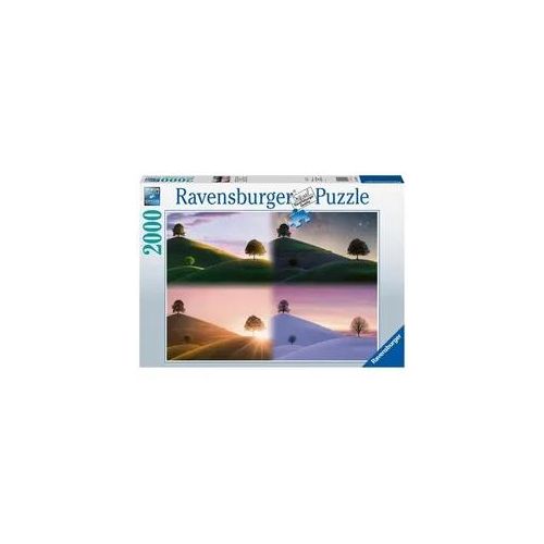 Stimmungsvolle Bäume und Berge