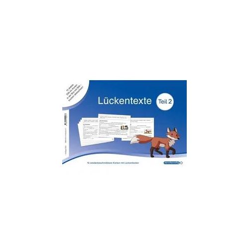 Lückentexte Teil 2 - für die 2. und 3. Klasse