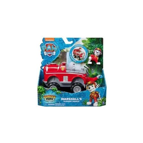 PAW Patrol Jungle Pups - Elefanten-Fahrzeug mit Marshall-Figur (Basis Fahrzeug)