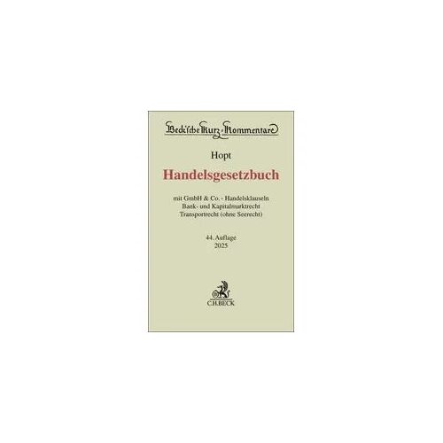 Handelsgesetzbuch. HGB