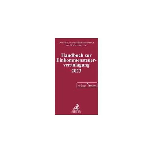 Handbuch zur Einkommensteuerveranlagung 2023. ESt 2023