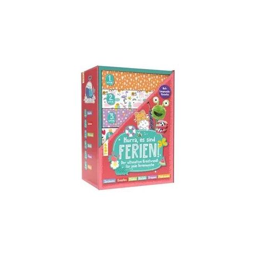 Die Ferien-Bastelbox: Hurra, es sind Ferien! Der ultimative Kreativspaß für jede Ferienwoche