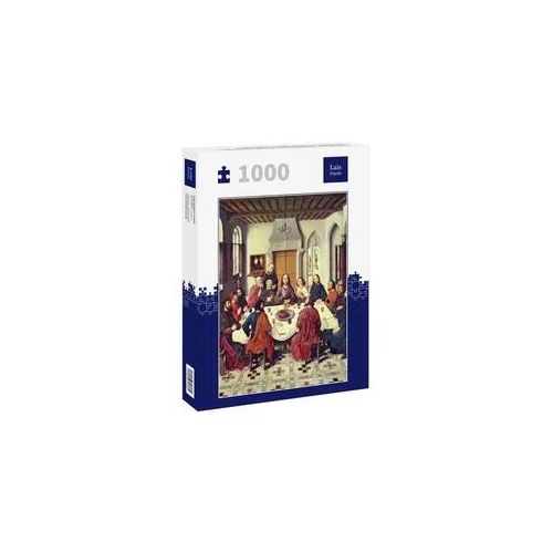Lais Puzzle Dieric Bouts - Einsetzung des Heiligen Abendmahls, Mitteltafel: Einsetzung des Hl. Abendmahls 1000 Teile