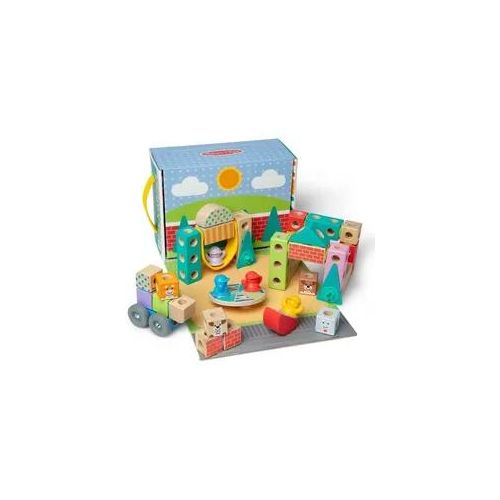 Melissa & Doug Blockables Stadt Bauset