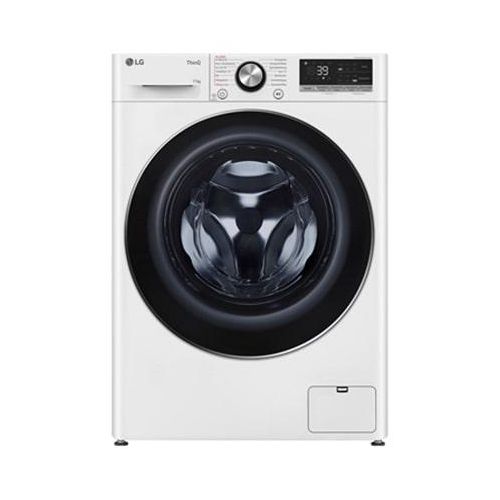 LG Waschmaschine Weiß (A10%*, 11 kg, 1.350 U./Min.) mit AI DD® & TurboWash®360° F4WR7012 F4WR7012