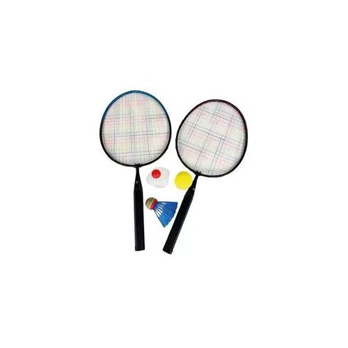 Kinderfederballspiel 2er magenta/türkis