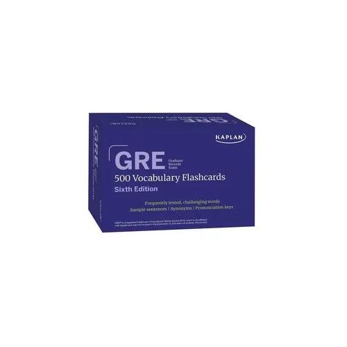 GRE Vocabulary Flashcards, Sixth Edition + Online Access to Review Your Cards, a Practice Test, and Video Tutorials