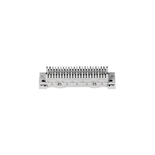 Corning 79101-517 00 LSA-PLUS ® Anschlussleiste Baureihe 1 Anschlussleiste 10 Doppeladern Grau Inhalt: 1 St.