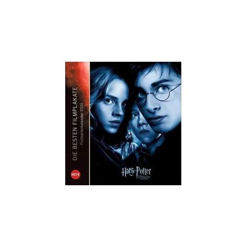 Harry Potter Filmplakate Postkartenkalender 2026