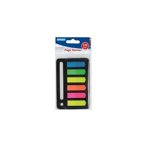 Stylex Page-Marker, 120 Flaggen, farbig