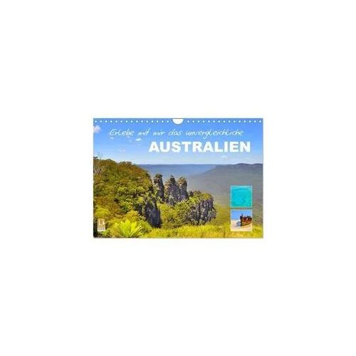Erlebe mit mir das unvergleichliche Australien (Wandkalender 2026 DIN A4 quer), CALVENDO Monatskalender