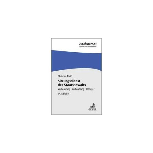 Sitzungsdienst des Staatsanwalts