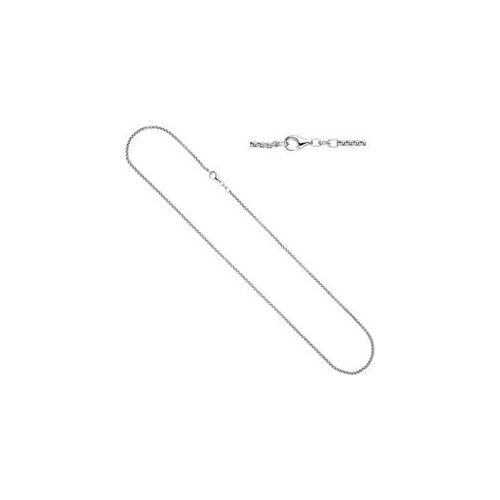 Silberkette JOBO, silber (silber 925), Halsketten, Damen, Silber 925 (Sterlingsilber), L: 42, Silberkette, Venezianerkette 925 Silber 42 cm 1,6 mm