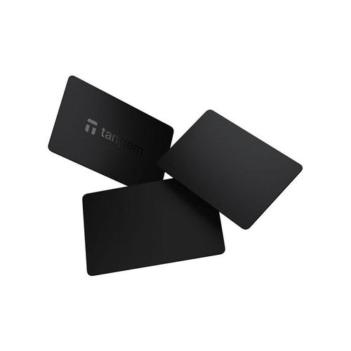 Tangem Wallet - 3-card set - Stealth