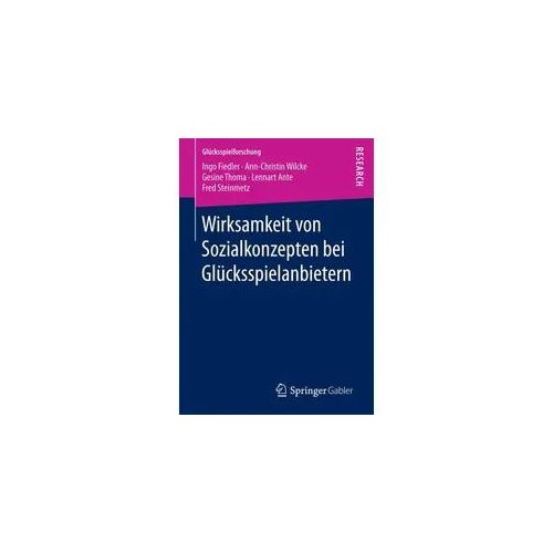 Wirksamkeit von Sozialkonzepten bei Glücksspielanbietern