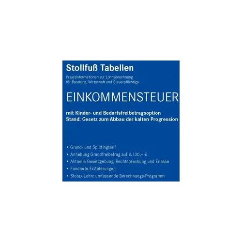 Tabelle, Einkommensteuer 2026