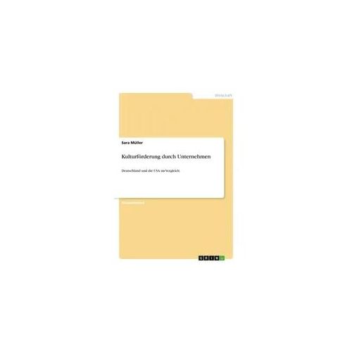 Kulturförderung durch Unternehmen
