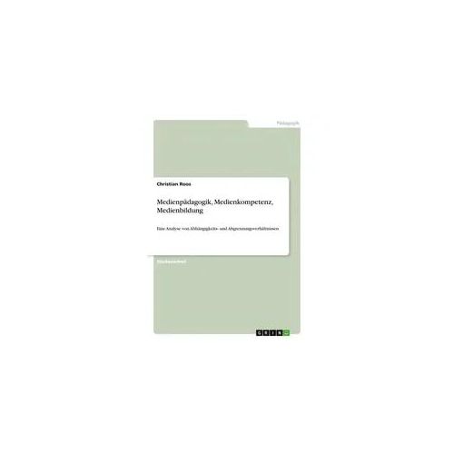 Medienpädagogik, Medienkompetenz, Medienbildung