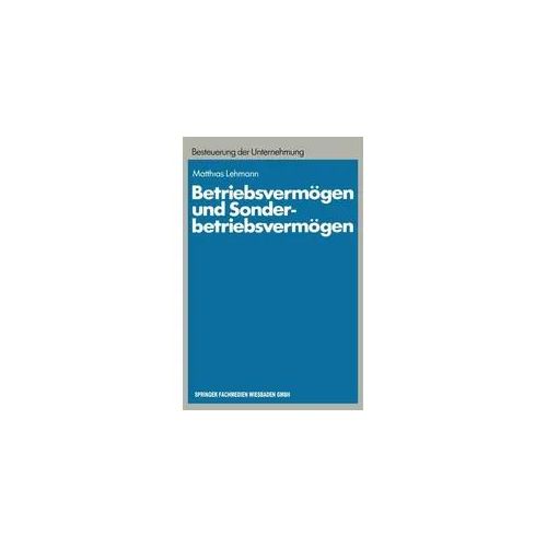 Betriebsvermögen und Sonderbetriebsvermögen