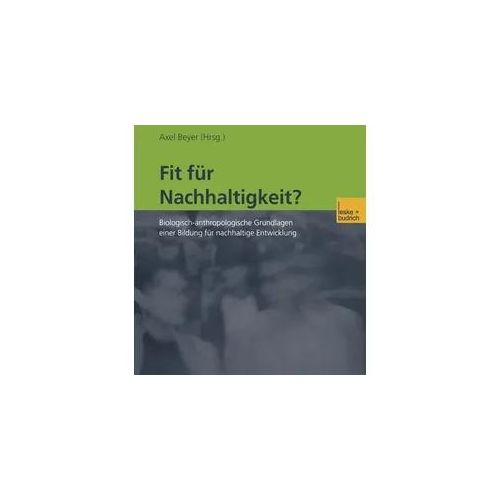 Fit für Nachhaltigkeit?