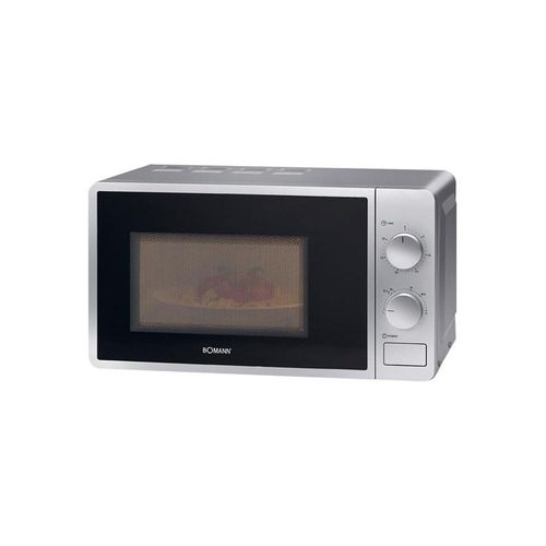 Bomann MW 6014 CB - microwave oven - freestanding - silver