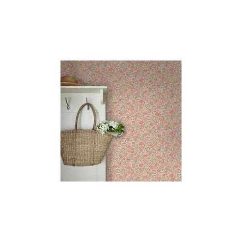 Vliestapete LAURA ASHLEY "Loveston", rosa, B:0,52m H:10m L:10m, Vlies, Tapeten, 10mx52cm (ca. 5m2)