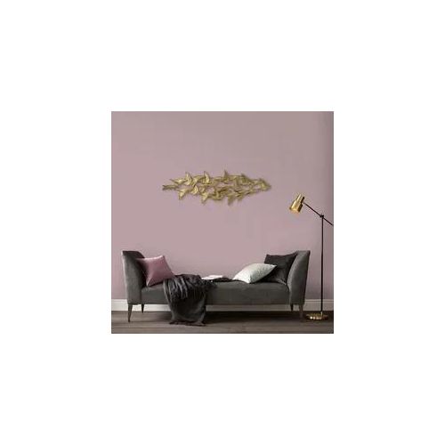 Metallbild ART FOR THE HOME "Goldene Vögel", farbe bild(er): gold, H:36cm, Metall, Bilder