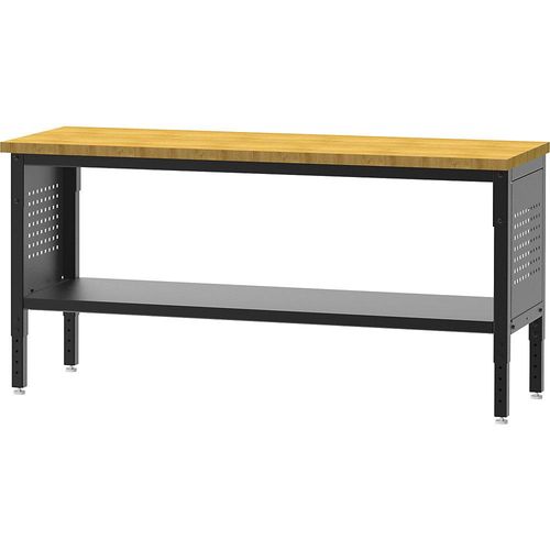 Werkbank BLACKLINE, ohne Unterbauschrank, Plattenbreite 1829 mm kaiserkraft