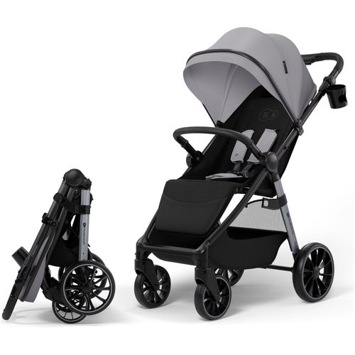 Kinder-Buggy KINDERKRAFT "Grande 2", Kinder, moonlight grau, Kinderwagen