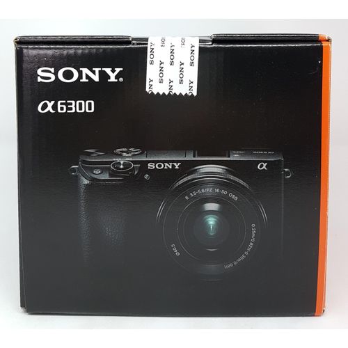 Sony Alpha 6300 Kit 16-50mm spiegellose Systemkamera schwarz