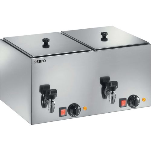 SARO Wurstwärmer Modell HD 200 Gastro, Wurst, Wurstwärmer, Speisewärmer, Edelstahl