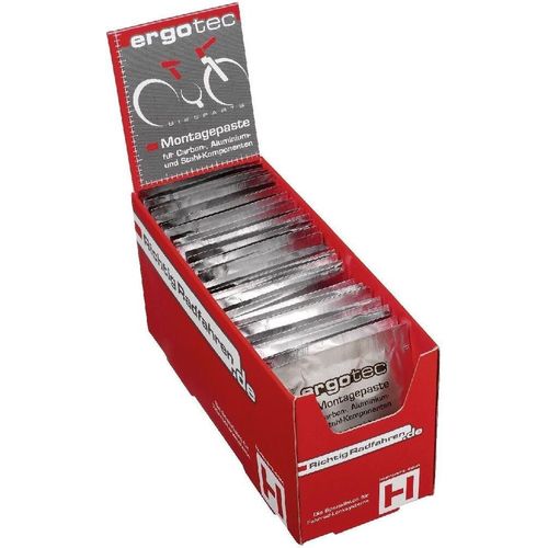 Ergotec Montagepaste Box 40 x 5 g - sichere Montage für Carbon, Aluminium und...